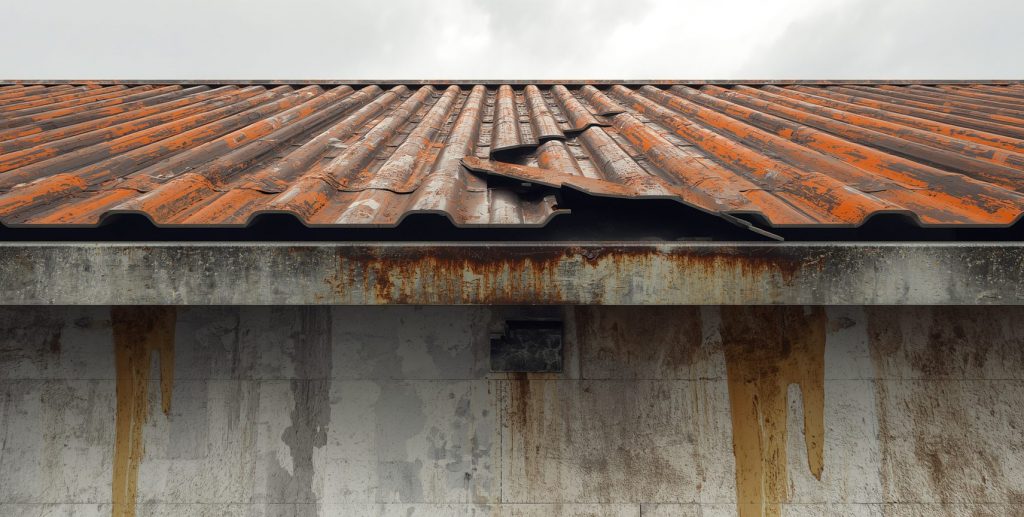 Jonction toit-mur montrant le solin et le contre-solin toiture encastré dans la maçonnerie | Artihome